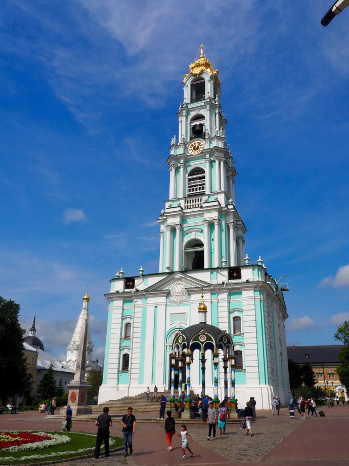 トロイツェ・セルギエフ大修道院の鐘楼