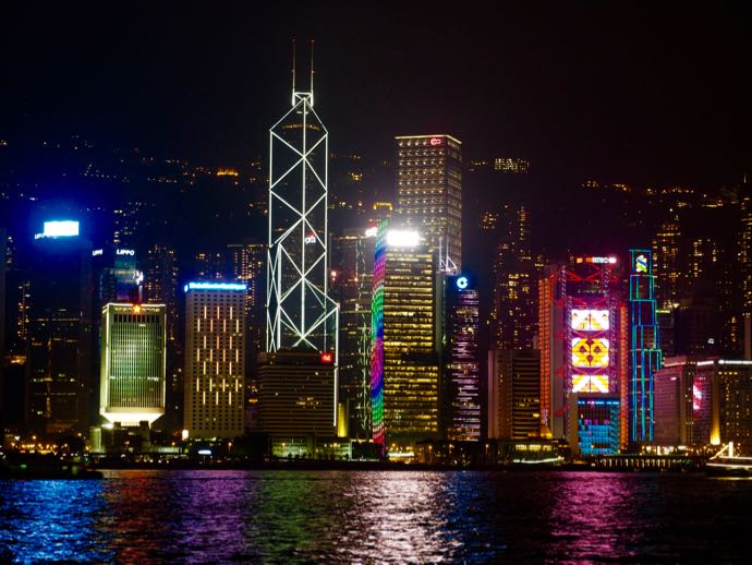 香港の夜景