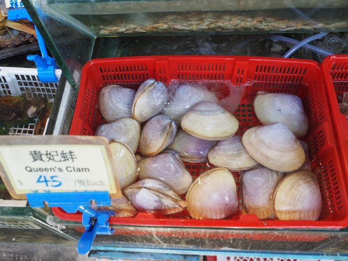 天虹海鮮酒家の貝