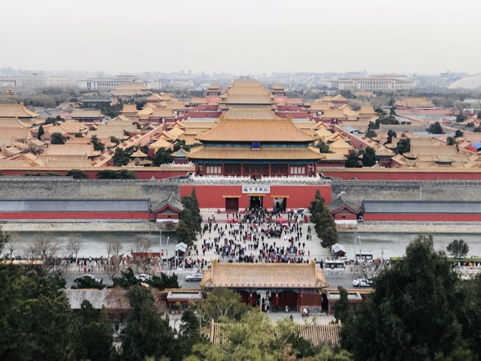 北京の故宮博物院