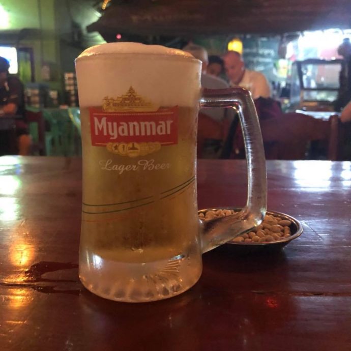 ミャンマーの激安生ビール