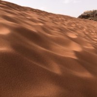 ワディラムの赤い砂漠