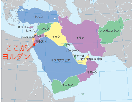 中東マップ