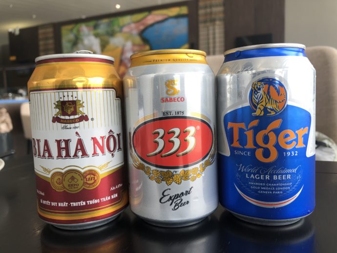 ベトナムビール３種類