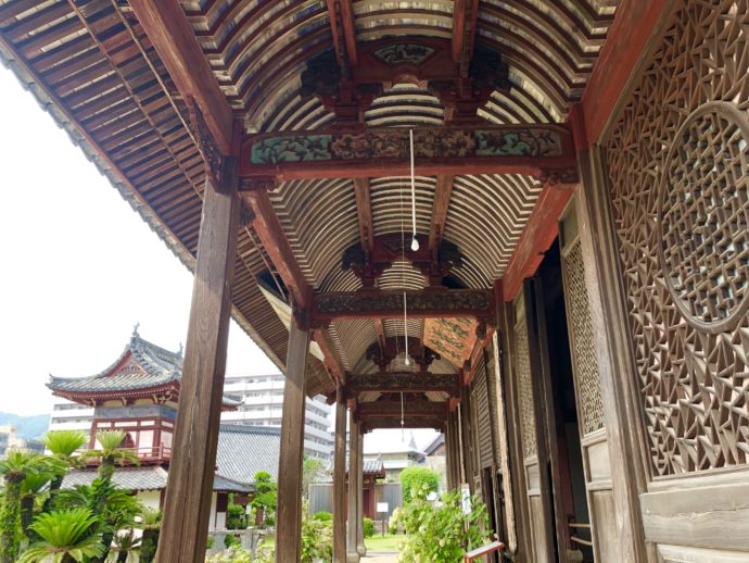 中国様式の天井裏