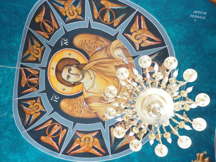 ギリシャ正教会の天井画