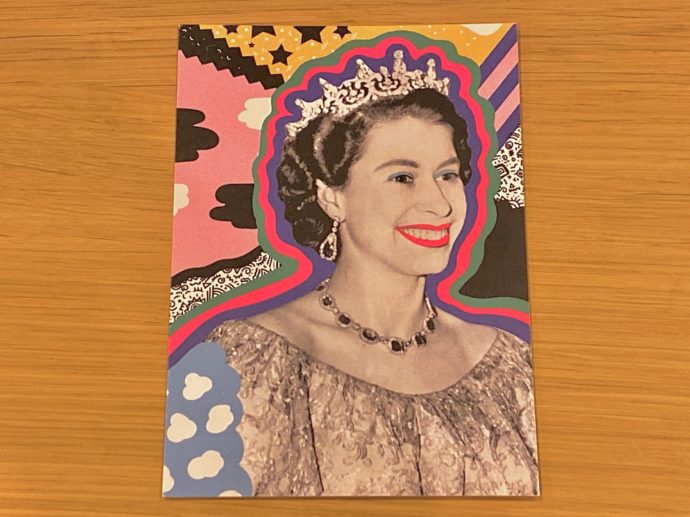 エリザベス女王のポストカード