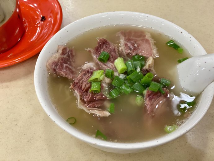 清湯牛腩麺