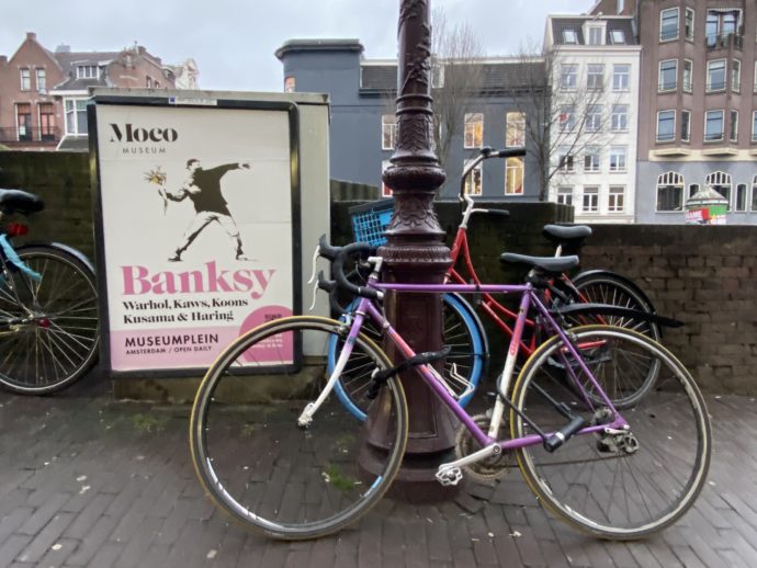 絵になるアムステルダムの街