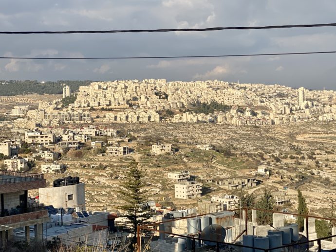 パレスチナ自治区のユダヤ人居住区