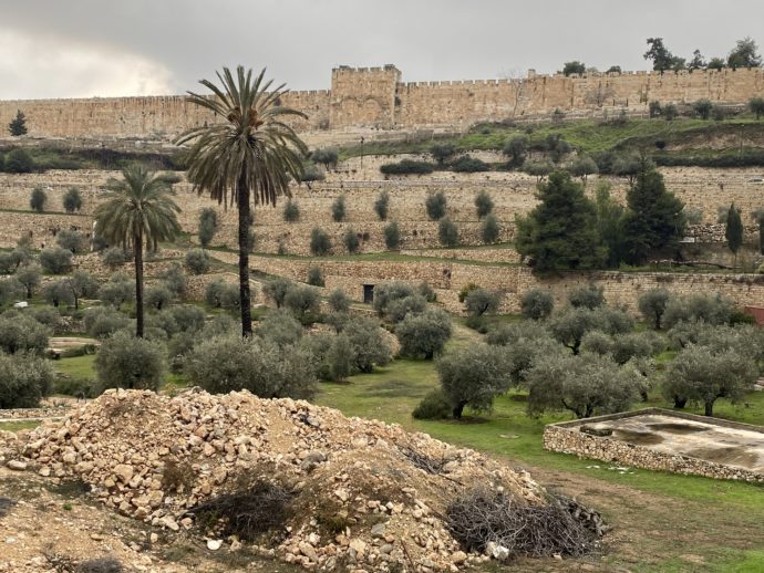 エルサレム旧市街の外側