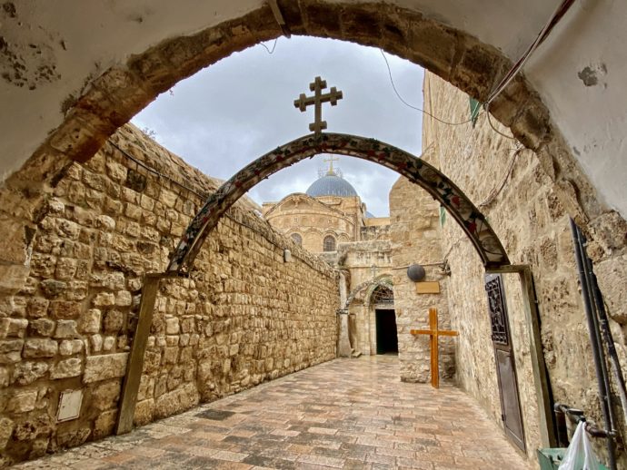 聖コプト教会入り口