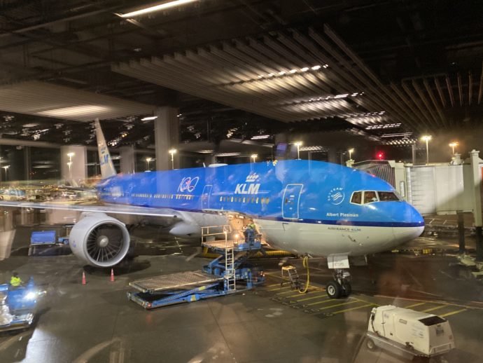 KLMオランダ航空の機体
