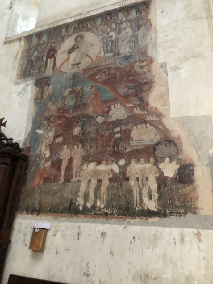 アヌメリ教会の壁画