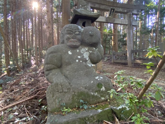 向山神社の石仏
