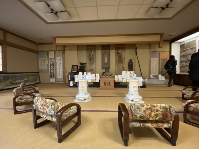 願慶寺の法話室