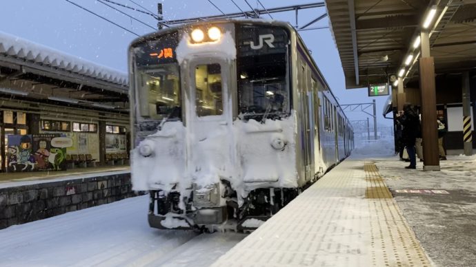 JR一関行き鉄道