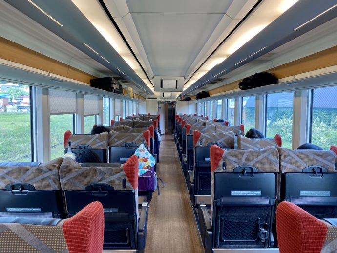海側の特等席はa席 絶景が楽しい リゾートしからみ 乗車体験記 Olコムギの週末弾丸旅ブログ