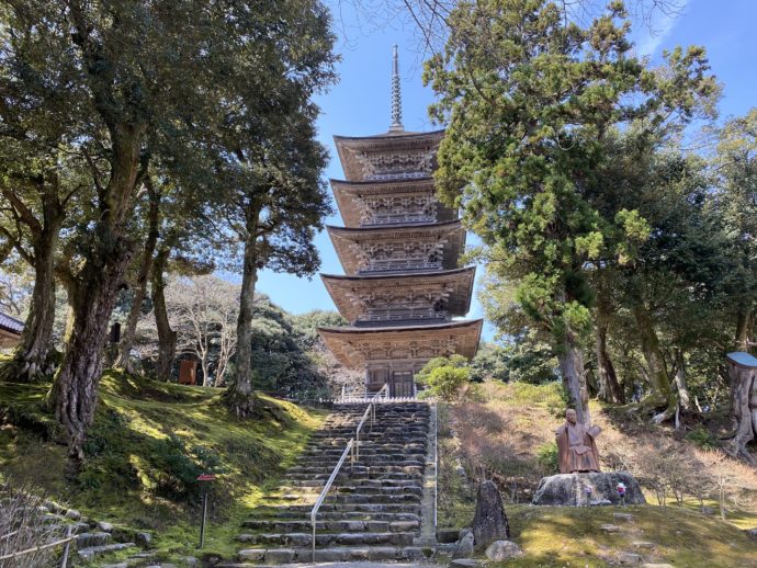 妙成寺の五重塔