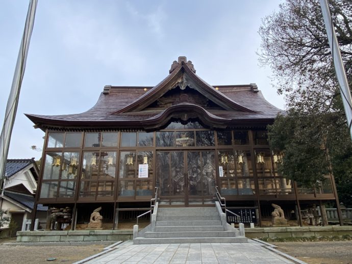 羽咋神社の拝殿