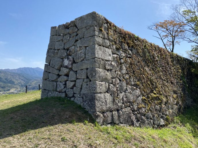 津和野城本丸の石垣