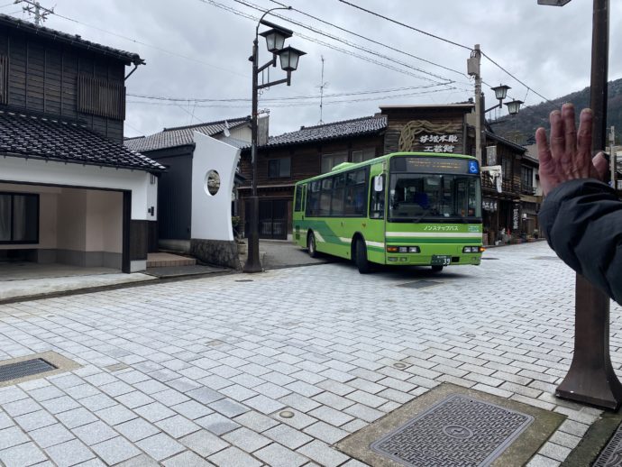 瑞泉寺のバス停