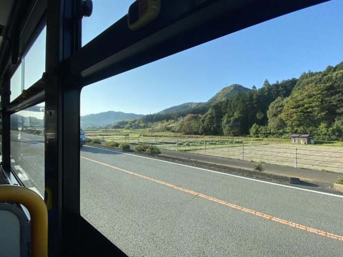 バスからの景色