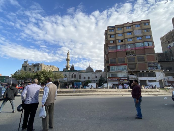 Bab El Shaariya付近の広場
