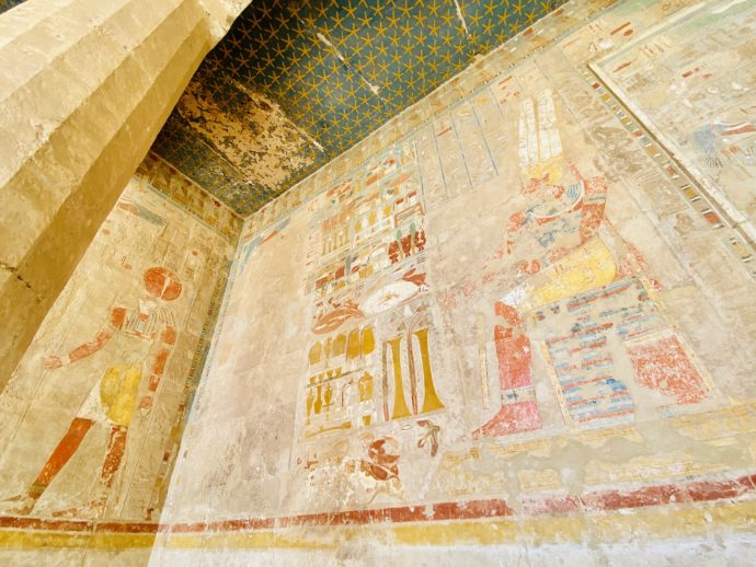 ハトシェプスト女王葬祭殿の壁画