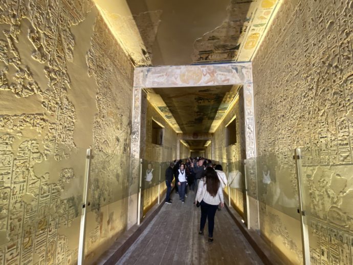 ラムセス9世の墓の通路