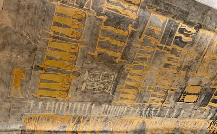ラムセス9世の墓の天井画