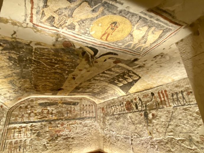 ラムセス9世の墓の壁画