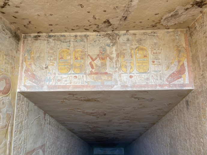 メルエンプタハの墓の天井