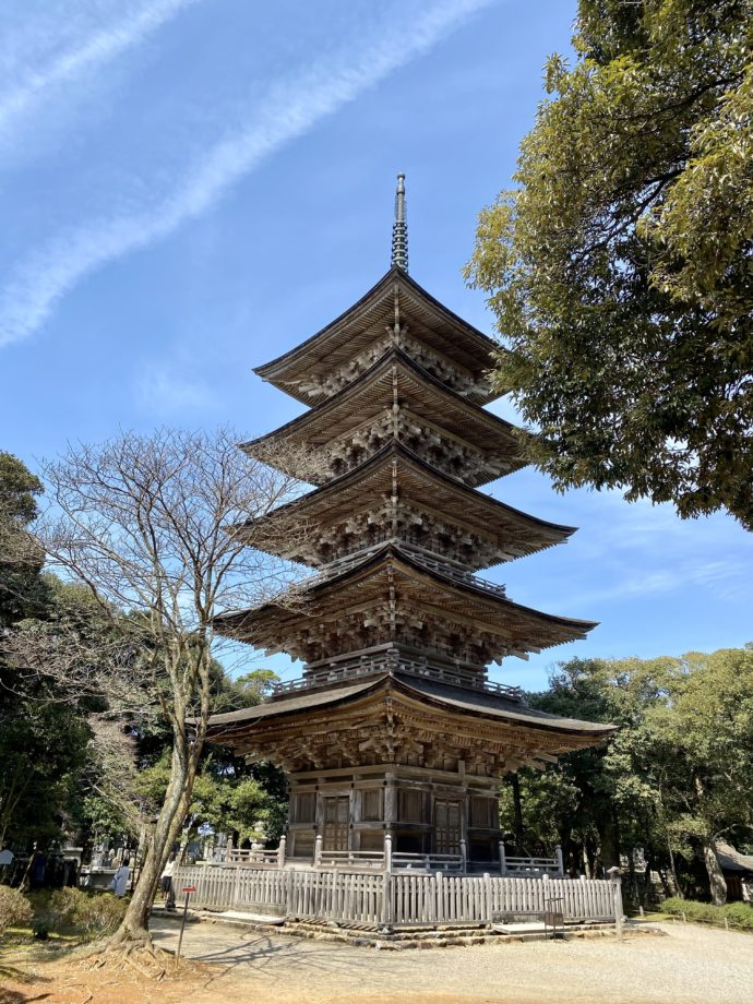 妙成寺の五重の塔