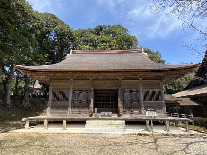 妙成寺の三光堂