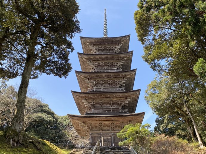 妙成寺の五重の塔