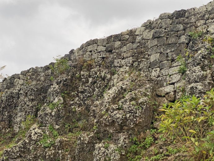 玉城城跡の石垣