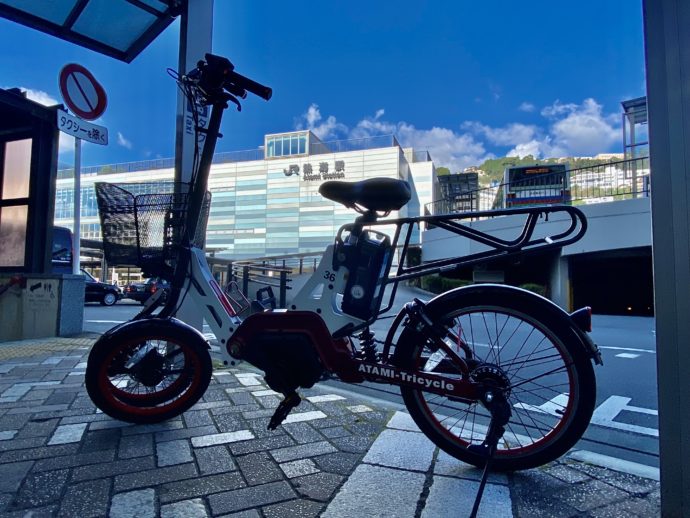 熱海トライサイクルの電動自転車