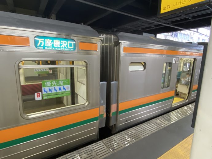 JR吾妻線の電車