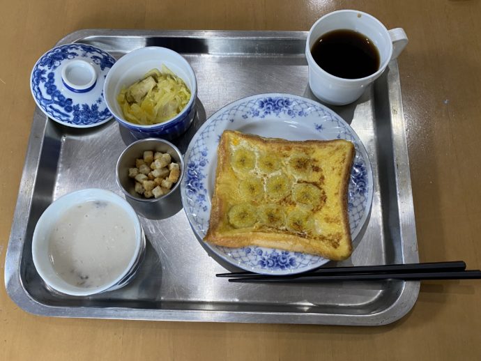 ホリデーハウス琉球庵の朝食セット