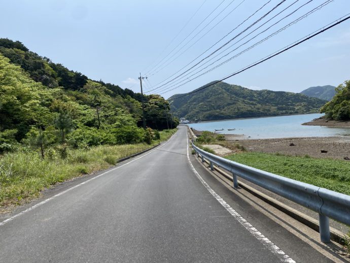 久賀島の道路