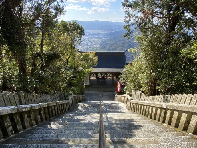 千光寺から見下ろす風景