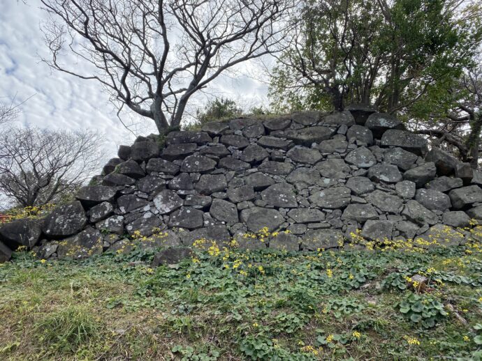 勝本城跡の石垣