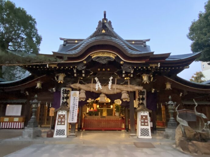 櫛田神社の本殿