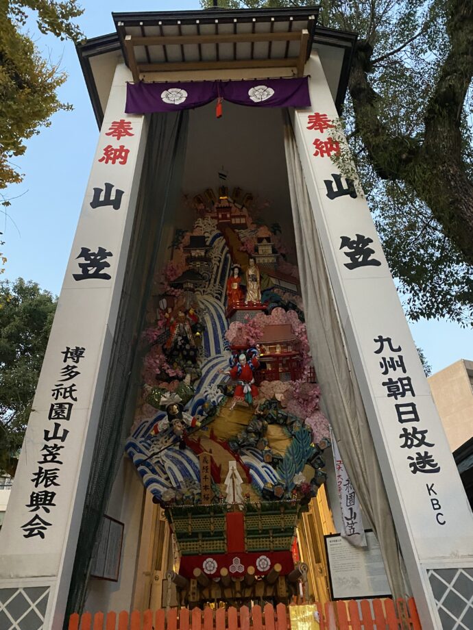 櫛田神社の山笠 