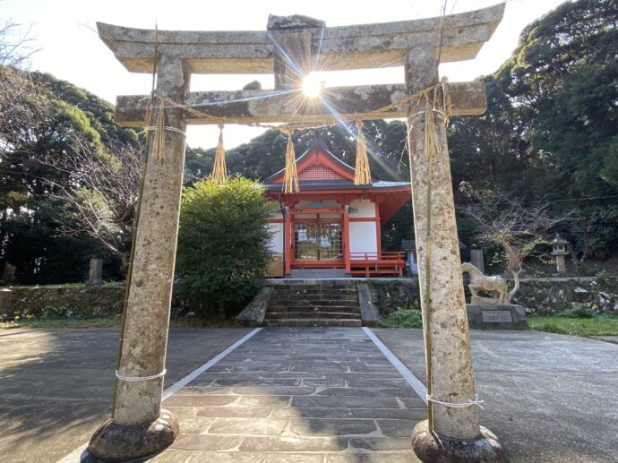 箱崎八幡神社の鳥居