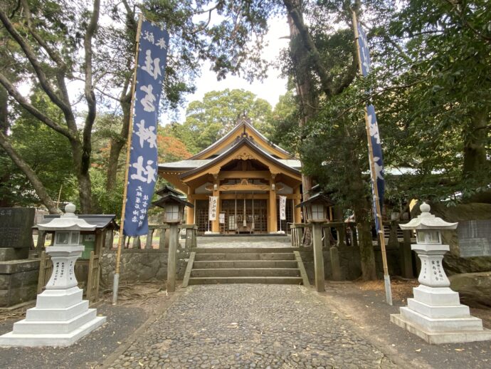 住吉神社の境内