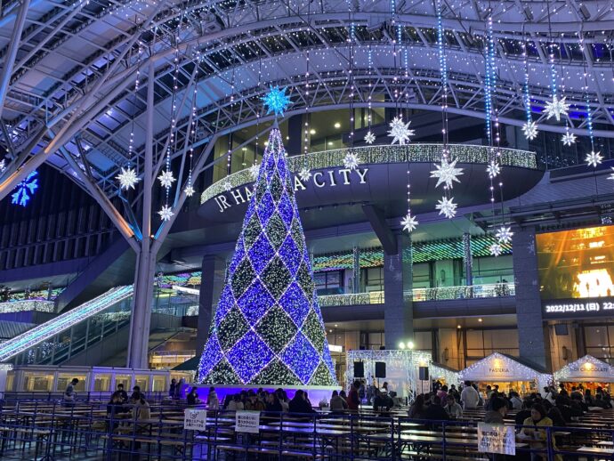 イルミネーション博多駅