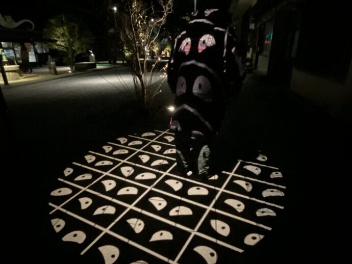 投影された妖怪
