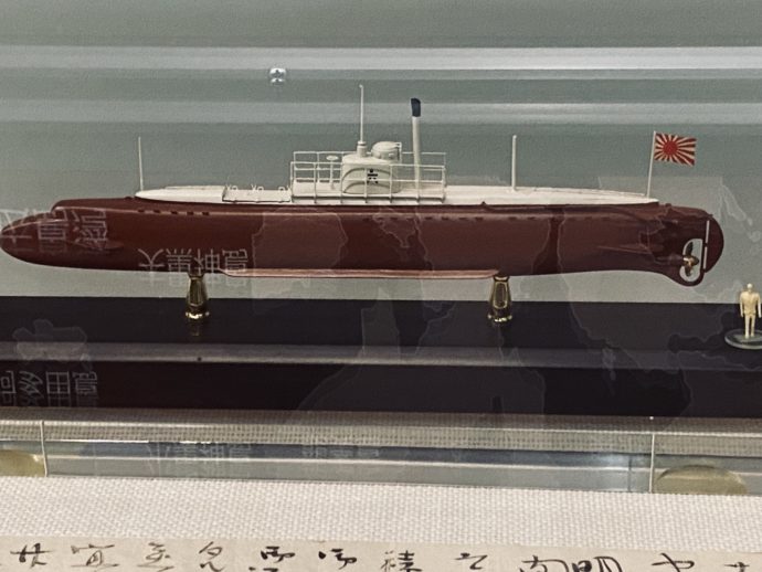 第６潜水艇の模型